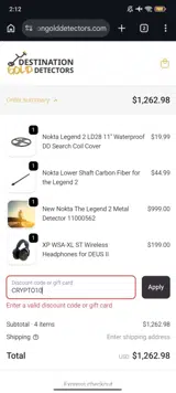 CRYPTO10 coupon verification screenshot