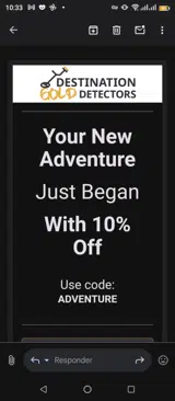 ADVENTURE coupon verification screenshot