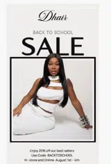 BACKTOSCHOOL coupon verification screenshot