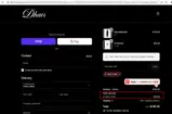 WELCOME coupon verification screenshot