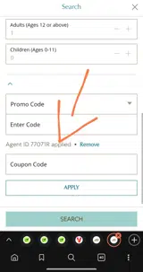 77071R coupon verification screenshot
