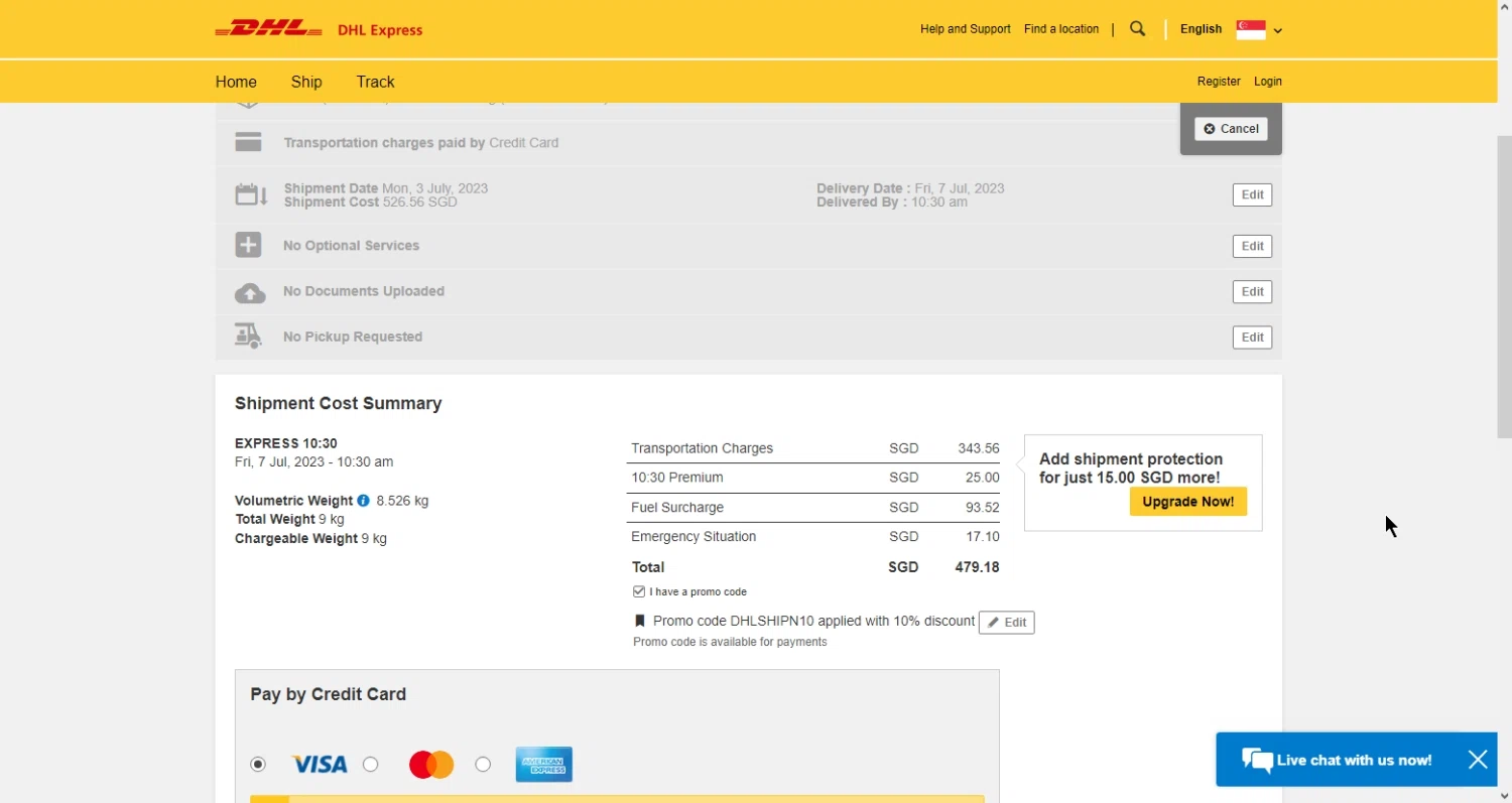 DHL Promo Codes 20 Off October 2024