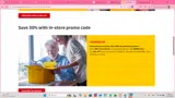 DHL coupon verification screenshot
