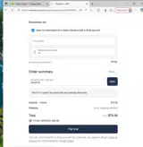 SHOP10 coupon verification screenshot