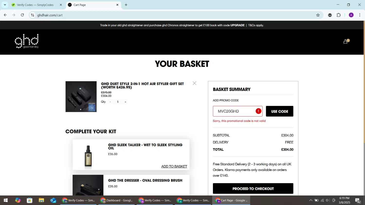 DICE FM discount code screenshot showing code TFF applied at DICE FM checkout page. Uploaded by SimplyCodes community member ShrewdMaverick9198 on Mar 8, 2025