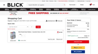Blick Promo Codes - $10 Off Coupons Jul 2025