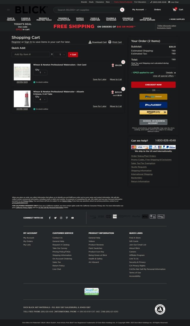 Blick Promo Codes 10 Off Coupons Sep 2025