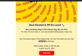 HOTDOG coupon verification screenshot