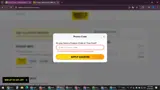 HOTDOG coupon verification screenshot
