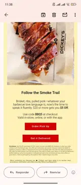 BBQ5 coupon verification screenshot