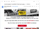 LETTUCE25 coupon verification screenshot