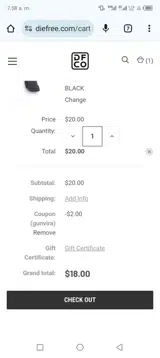 Gunvira coupon verification screenshot