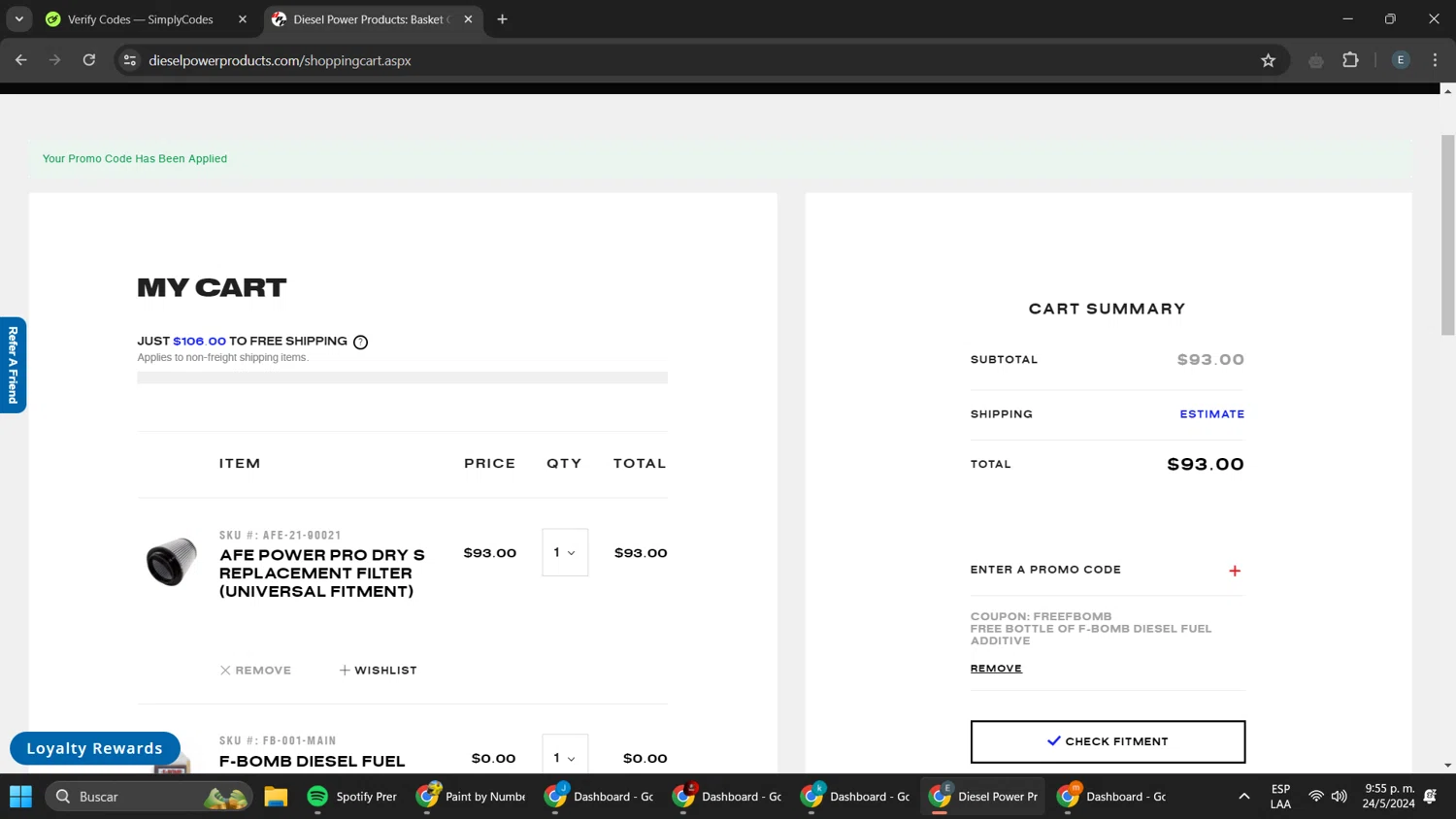 how to use Diesel Power Products coupons