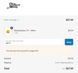 adb10 coupon verification screenshot