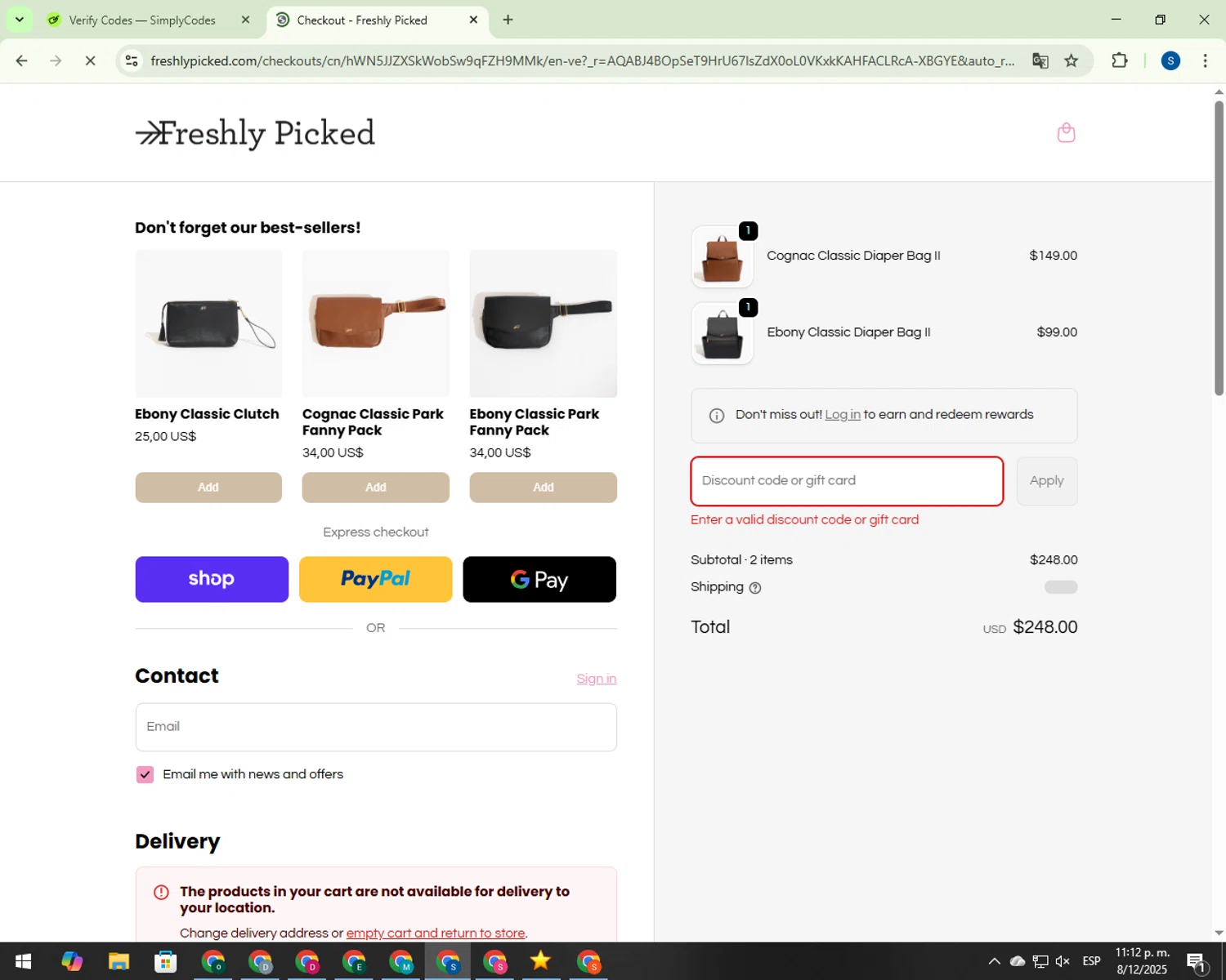 Digital First AI promo code screenshot showing code DFIRSTAI applied at Digital First AI checkout page. Uploaded by SimplyCodes community member 00000007 on Dec 9, 2025