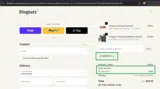 Dingbats Notebooks coupon verification screenshot