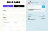 Dino Bars coupon verification screenshot