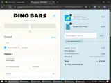 Dino Bars coupon verification screenshot