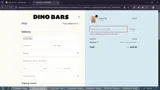 Dino Bars coupon verification screenshot