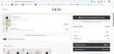 Dior Beauty coupon verification screenshot