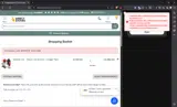 SPRING75 coupon verification screenshot