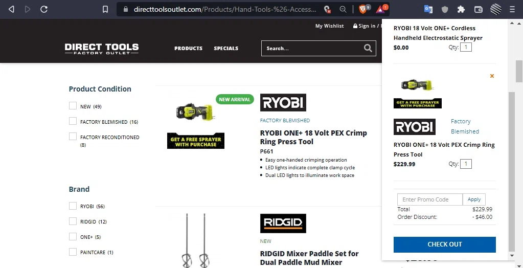 Direct Tools Factory Outlet Coupons 20 Off September 2024