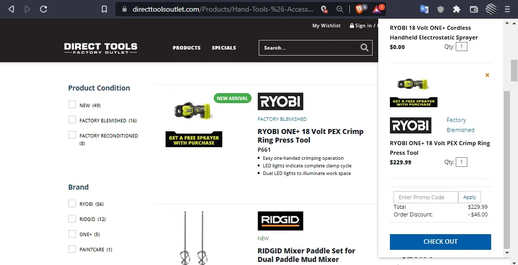 Direct Tools Factory Outlet Promo Codes 35 Off 05 2024