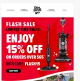 FLASH15 coupon verification screenshot