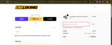 Dirt King coupon verification screenshot