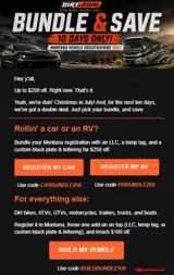 Dirt Legal coupon verification screenshot