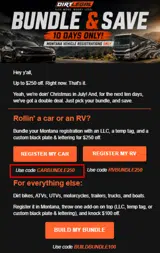 Dirt Legal coupon verification screenshot