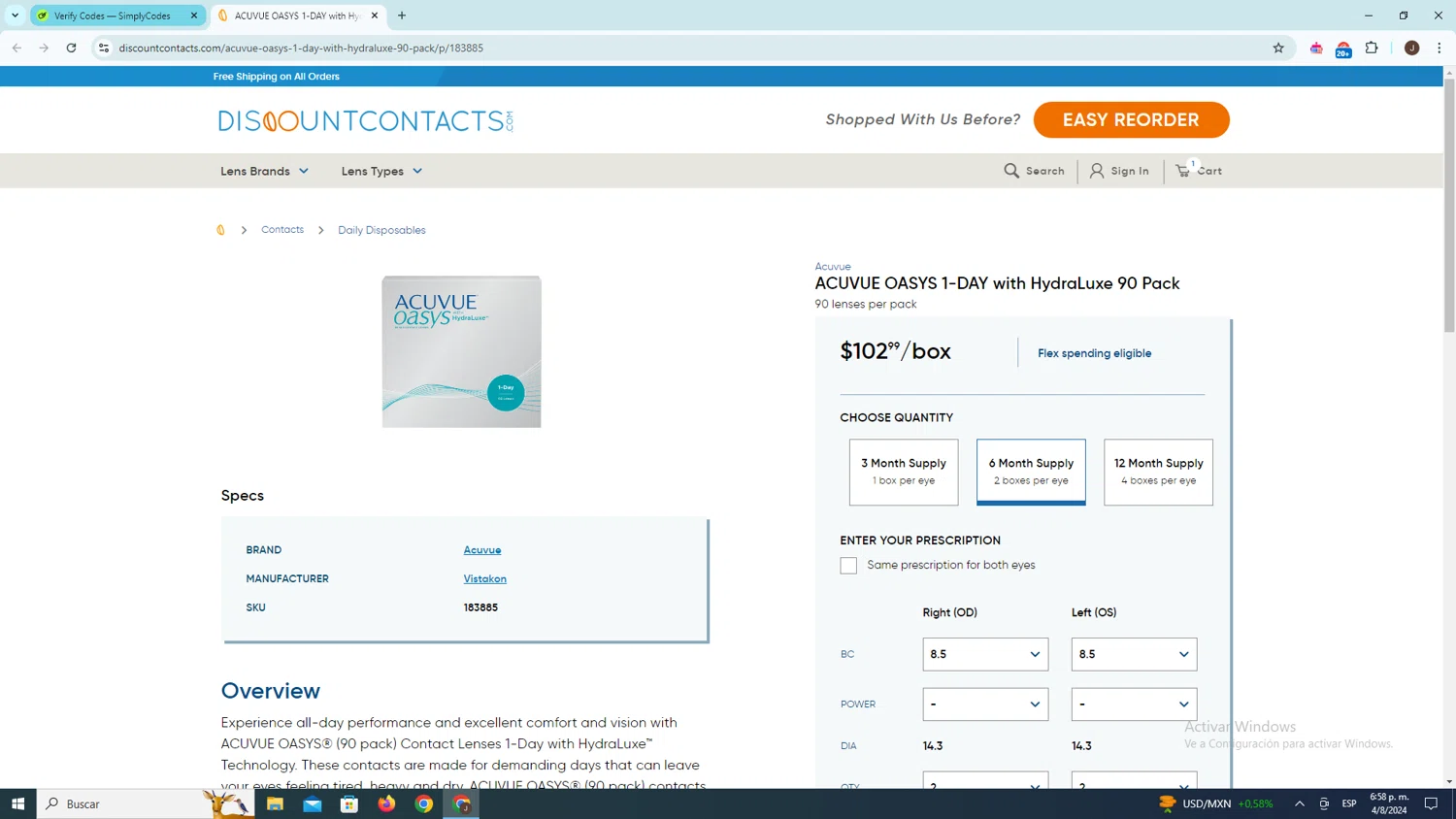 Discount Contact Lenses Coupon Codes - 10% Off | January 2025