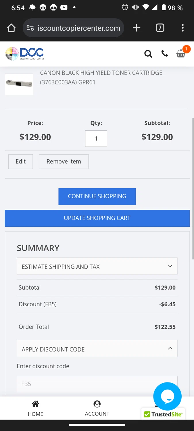 how to use Discount Copier Center coupons