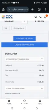 April5 coupon verification screenshot