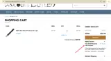 Discount Cutlery coupon verification screenshot