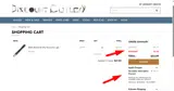 Discount Cutlery coupon verification screenshot