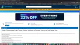 DiscountedLabs.com coupon verification screenshot