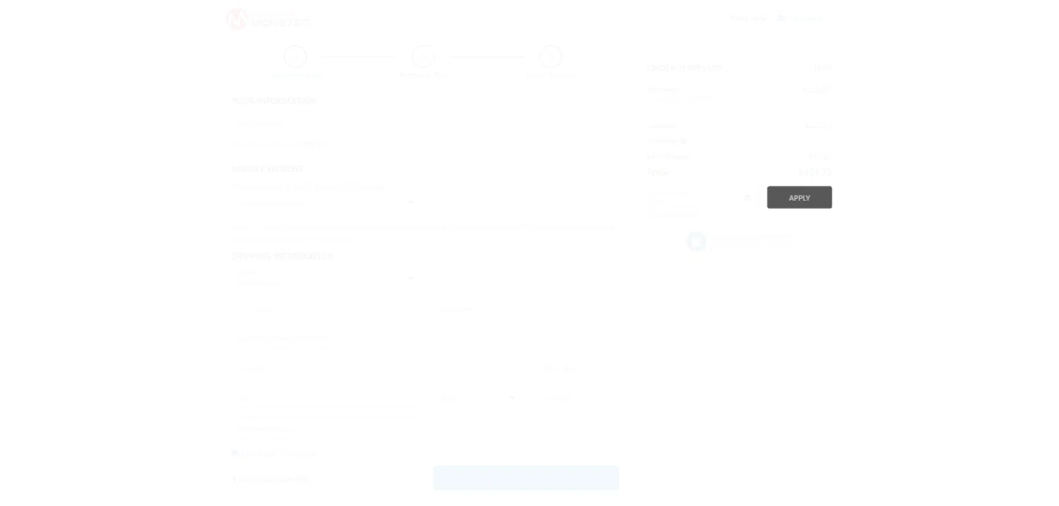 Discount Parts Monster coupon code screenshot showing code DPF4 applied at Discount Parts Monster checkout page. Uploaded by SimplyCodes community member CashSentinel5495 on Jan 11, 2025