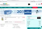 SNOW20 coupon verification screenshot