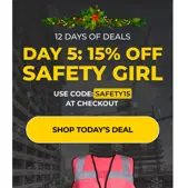 Discount Safety Gear coupon verification screenshot