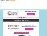 Thankful10 coupon verification screenshot