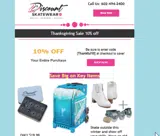 Thankful10 coupon verification screenshot