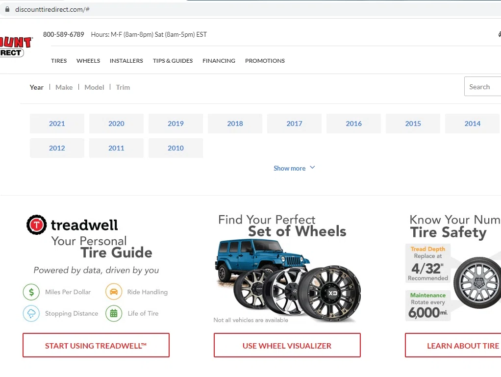 Discount Tire Coupons & Cyber Monday 2024 Deals 5 Off