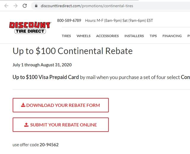Discount Tire Direct checkout page showing Discount Tire Direct coupon code box | Screenshot taken by SimplyCodes community member on Aug 11, 2020