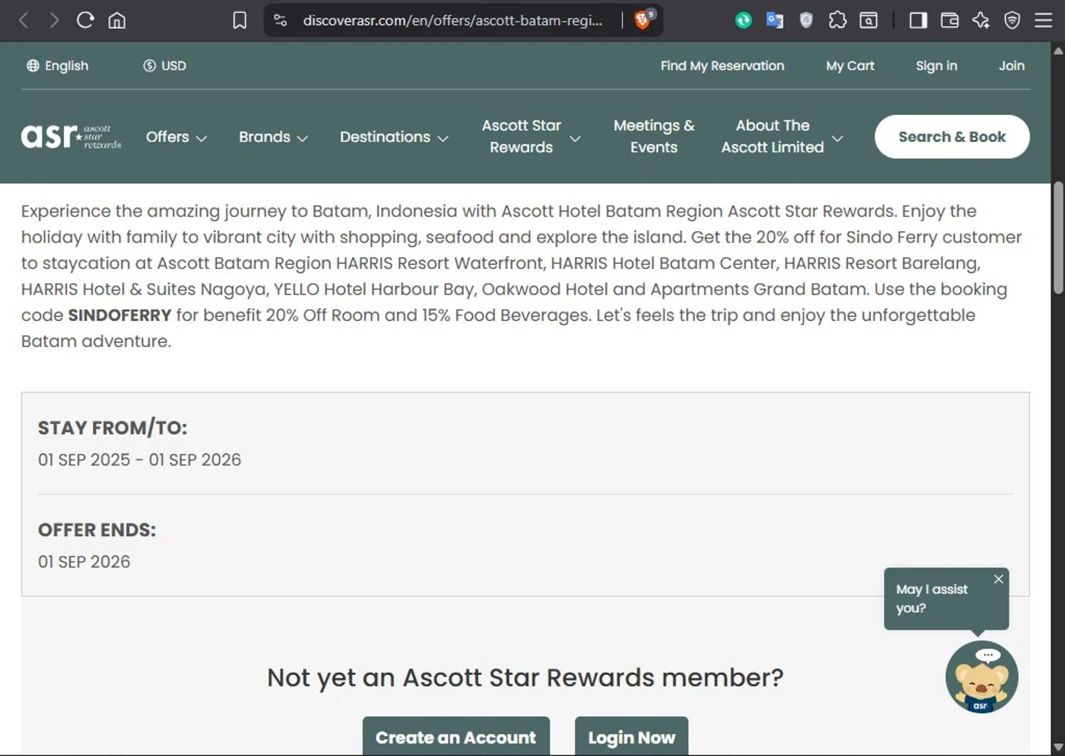 Discover ASR promo code screenshot showing code SINDOFERRY applied at Discover ASR checkout page. Uploaded by SimplyCodes community member Axlqbi on Oct 6, 2025