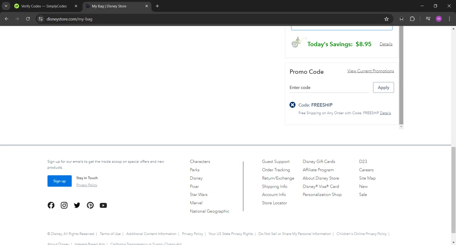 Disney Store Promo Codes 10 Off August 2024