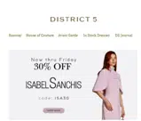 District 5 Luxe coupon verification screenshot