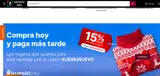 kueskinuevo coupon verification screenshot
