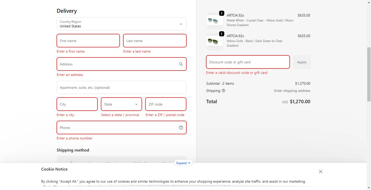 Dita discount code screenshot showing code msmaverickmuse applied at Dita checkout page. Uploaded by SimplyCodes community member DiscountPhoenix427 on Oct 10, 2025