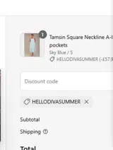 HelloDivaSummer coupon verification screenshot